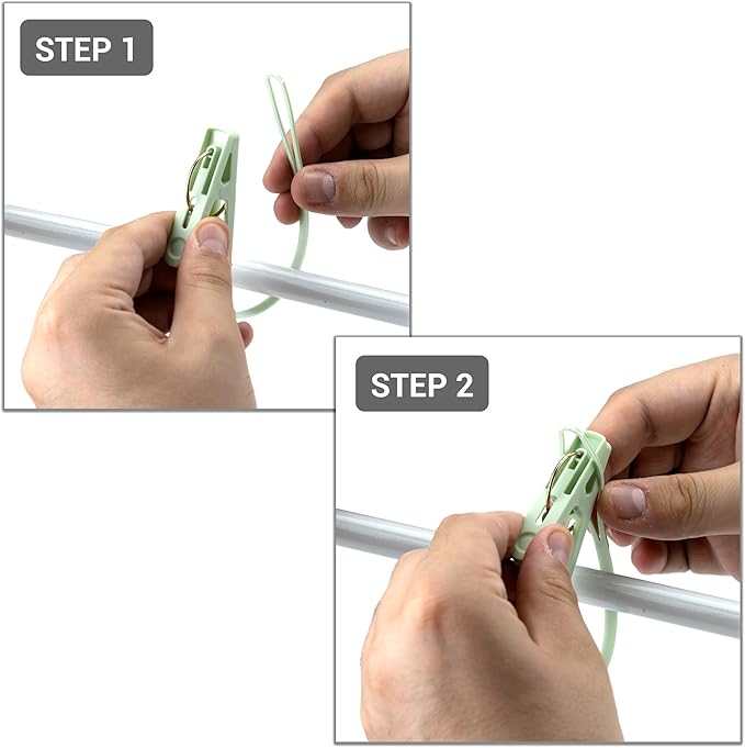 24 Pack Clothes Pins Clothes Peg Clip Pins - Image 5