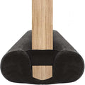 BKSAI Door Draft Stopper for Doors 29-35" No Adhesive Draft Stopper for Bottom by BKSAI
