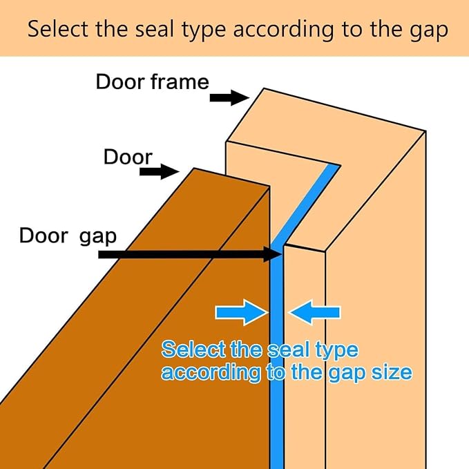 Black Rubber Weather Stripping Door Seal Strip, D Shape Door Weather Seal Strip - Image 7