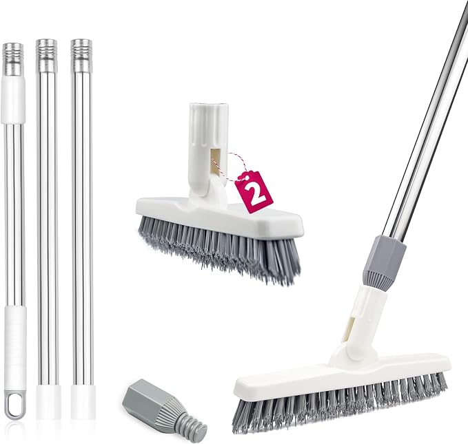 2 Pack Grout Cleaning Brush by ITTAHO