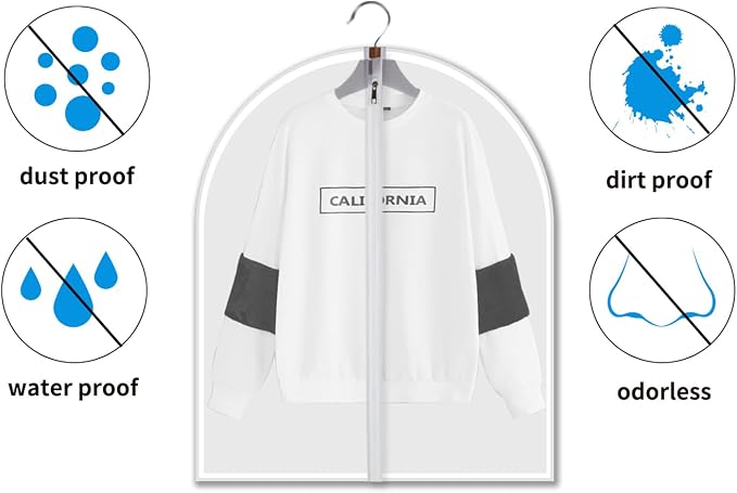 MsKitchen 6 Pack Short Garment Bags - Image 5