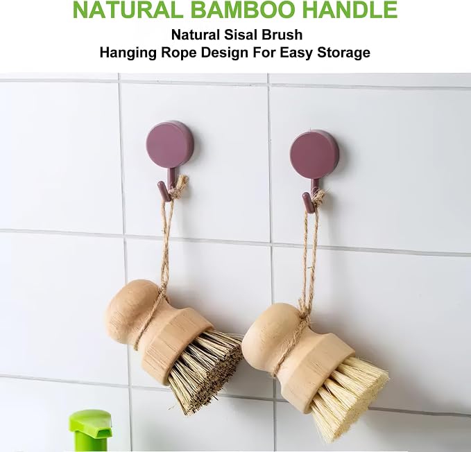 12Pcs Crevice Cleaning Brush Set, Hard Bristle Multi-Purpose Household Cleaning - Image 8
