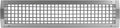 Repa Market 25" x 5" Inch Air Grille for Round Spiral Ducts - Adjustable Double Louvre Blade - Galvanized Ventilation Cover - Side Fit Round Surface Canal Ducting from 9.84" to 35.43" Inches