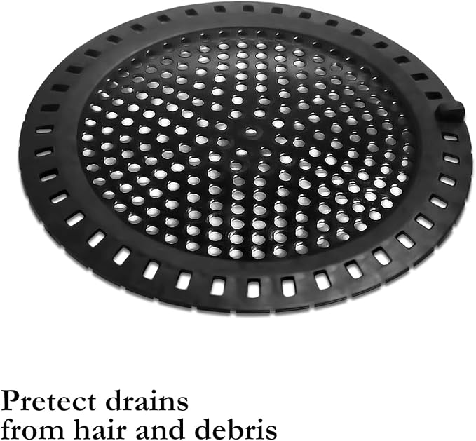 Huntonry Hair Catcher Shower & Tub Drain Protector, Bathtub & Sink Drain - Image 2