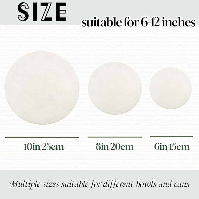 3 Pack 100% Organic Linen Bowl Cover Reusable Bread Proofing Cover,Natural Unbleached for Dough Fermentation and Storage of Fruits, Vegetables, Bread, and Other Foods