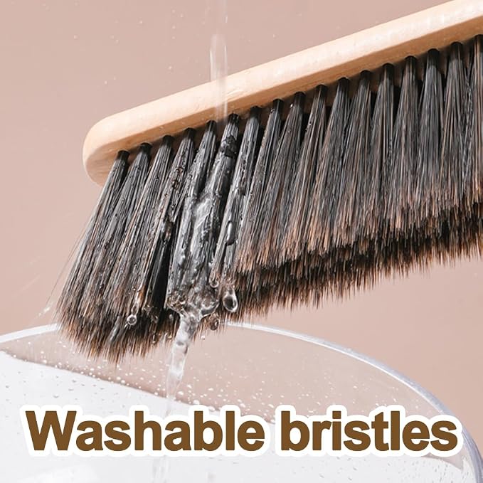 2 Pieces Wooden Dust Brush Hand Broom, Bench Brushes - Image 4