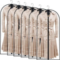 Clear Garment Bags for Hanging Clothes Travel Clothes Storage Bags Closet Cover by HomeClean