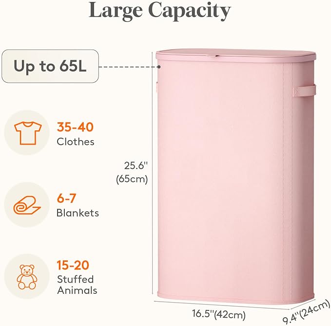 Lifewit Slim Laundry Basket - Image 3