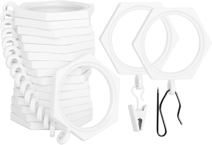 BlastHome® Luxury Curtain Rings by BlastHome