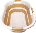 SAMMART 40L Plastic Foldable Laundry Basket/Tub by SAMMART