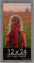wallsthatspeak 12x24 American Barn Picture Frame for Puzzles Posters Photos or Artwork