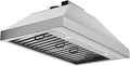 CT Copper Tailor Built-in Range Hood Insert/Liner 30 Inch, 610 CFM Vent with 4-Speed Fan, LED Light, Dishwasher-safe Baffle Filter,Stainless Steel