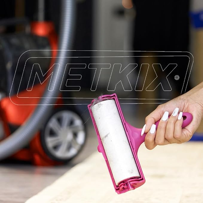 Large Lint Roller 6.3" with Extra Refill -120 Sticky Sheets, Protective Cover - Image 4