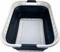 SAMMART 42L Collapsible Plastic Laundry Basket by SAMMART