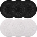 6-Pack Drain Hair Catcher Durable Silicone Hair Stopper Shower Drain Covers by QiyuanLS