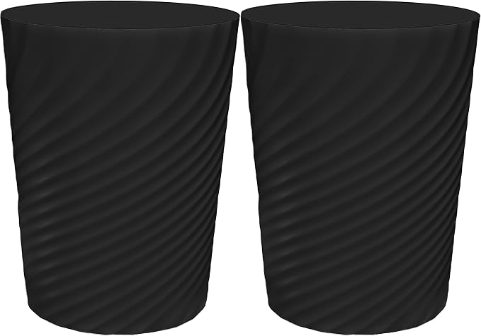 DAJITRE 1.8 Gallon Small Trash Can Wastebasket Recycling Bin Slim Profile by DAJITRE