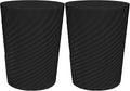 DAJITRE 1.8 Gallon Small Trash Can Wastebasket Recycling Bin Slim Profile by DAJITRE