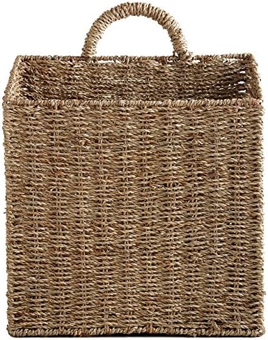 MyGift 12.5 Inch Large Wall Storage Basket Hanging Magazine Mail Organizer - Image 3