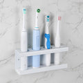 Wall Mounted Electric Toothbrush Holder, 4 Slots Stand by Adorila