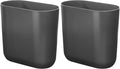 iDesign Small Slim Plastic Bathroom Trash Can by iDesign