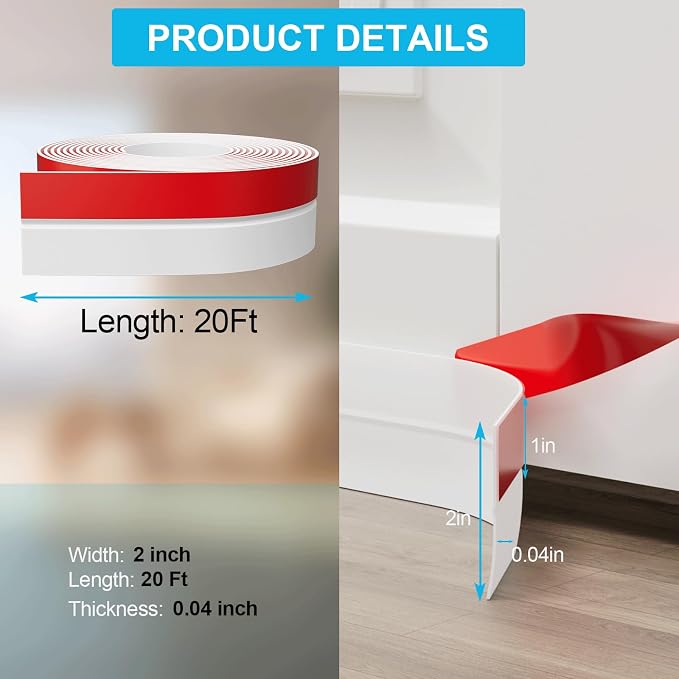 2" Weather Stripping Door Seal 20FT - Image 5