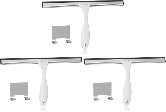 AmazerBath Squeegee for Shower Glass Door, Shower Squeegee for Glass Doors by AmazerBath
