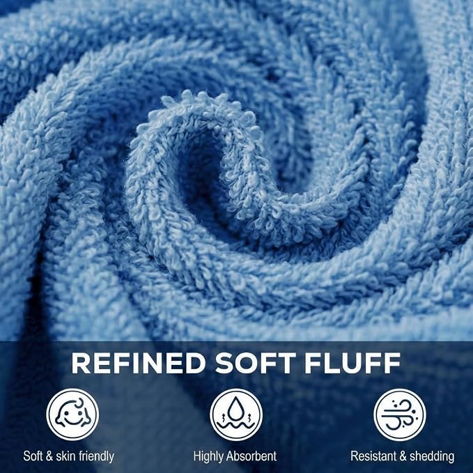 Utopia Towels 12 Pack Washcloths, 12x12 in, 100% Cotton, Variety | Premium 100% - Image 11