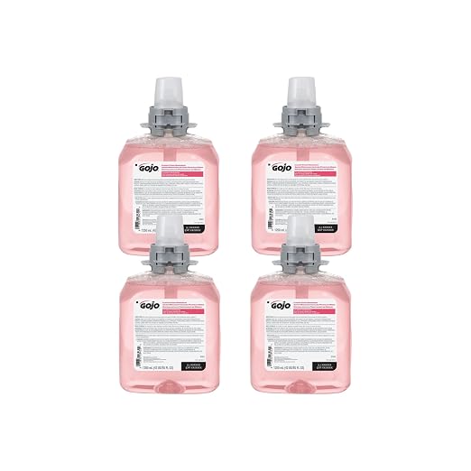 Gojo FMX-12 Foam Soap Refill, Cranberry Scent, 4ct x 1250 mL - Image 6