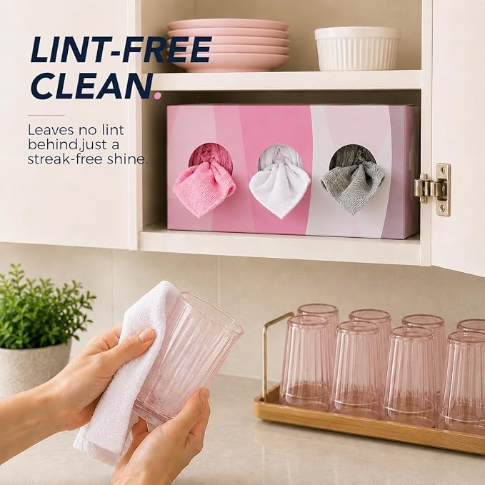 UNIMADE Microfiber Cleaning Cloth, 150 Pack Microfiber Towels - Image 3