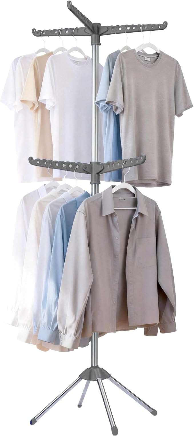 Beaudaily Clothes Drying Rack, Foldable 74.8-Inch Laundry Drying Rack, Indoor 2 by Unknown