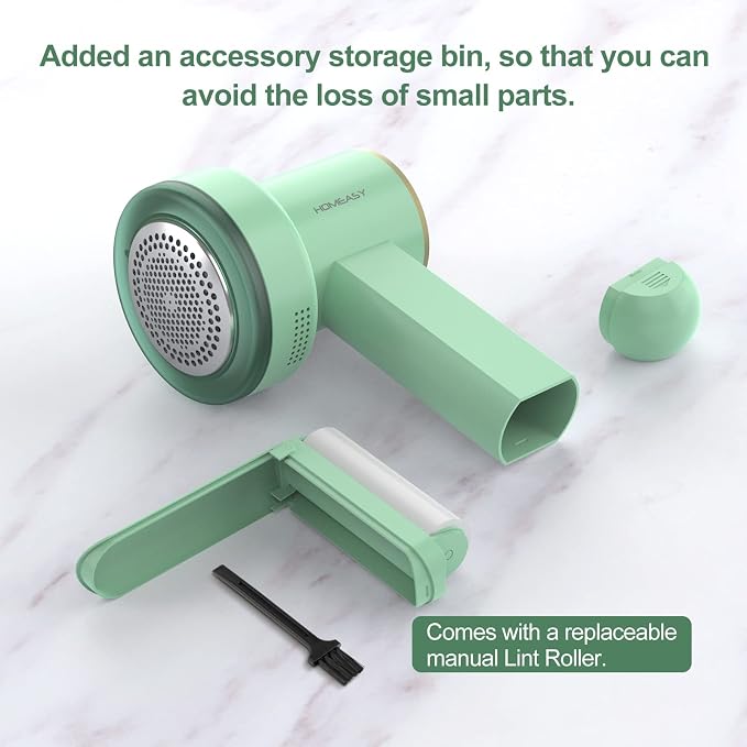 HOMEASY Fabric Shaver, Rechargeable Lint Remover - Image 4