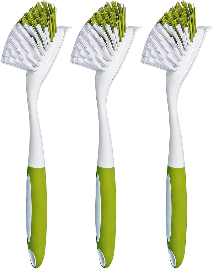 Dish Brush Scrub Brush with Handle by Unknown