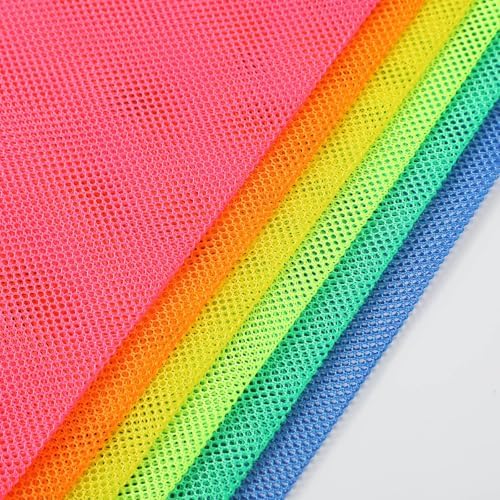 Frienda 6 Pack Mesh Drawstring Bags 11x15 Inch - Image 3
