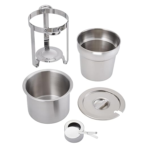 Winco 207 Stainless Steel Soup Warmer, 7-Quart, Medium