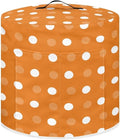 Dust Cover for 6 Quart Pressure Cooker Air Fryer Rice Cooker Small Appliance Covers, Washable Air Fryer Dust Cover for Kitchen Counter- Orange Polka Dot