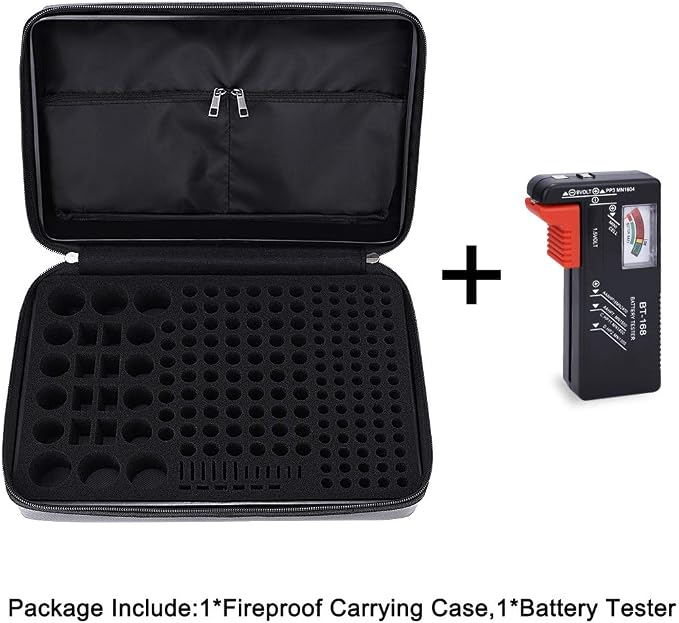 DocSafe Fireproof Battery Organizer Storage Box - Image 7