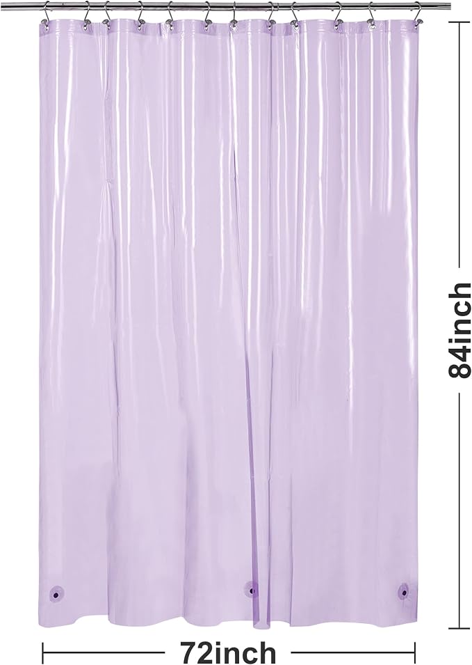 Barossa Design Extra Long Shower Curtain Liner - Image 7