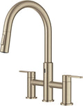 KRAUS Oletto Touchless Sensor Bridge Kitchen Faucet by Unknown