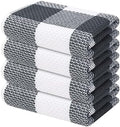 Mordimy Cotton Weave Kitchen Towels, 4 Pack by Mordimy