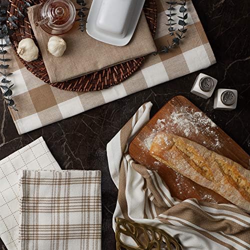 DII Basic Kitchen Large Cotton Dishtowel Set of 5 - Image 4