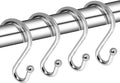Gidse Metal Shower Curtain Hooks, Rust Proof Shower Curtain Hooks Rings by Gidse