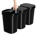 KSSKSS 3 Pack Bathroom Small Trash Can by ksskss