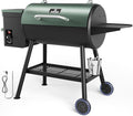Pellet Smoker Grill Combo, 565 SQ.IN Cooking Area with PID Temperature Control (180-450°F) Electric BBQ Meat Grills & Smokers, Patio Backyard for Roast Outdoor