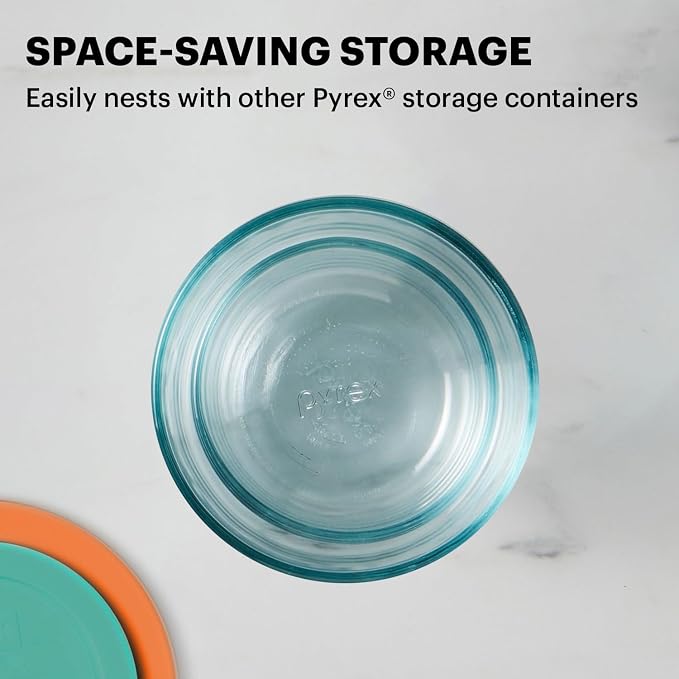 Pyrex Simply Store Small Glass Food Storage Containers Set | Meal prep - Image 3