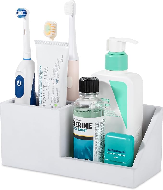 Diatomite Toothbrush Holders Toothpaste Organizer by Heagoale