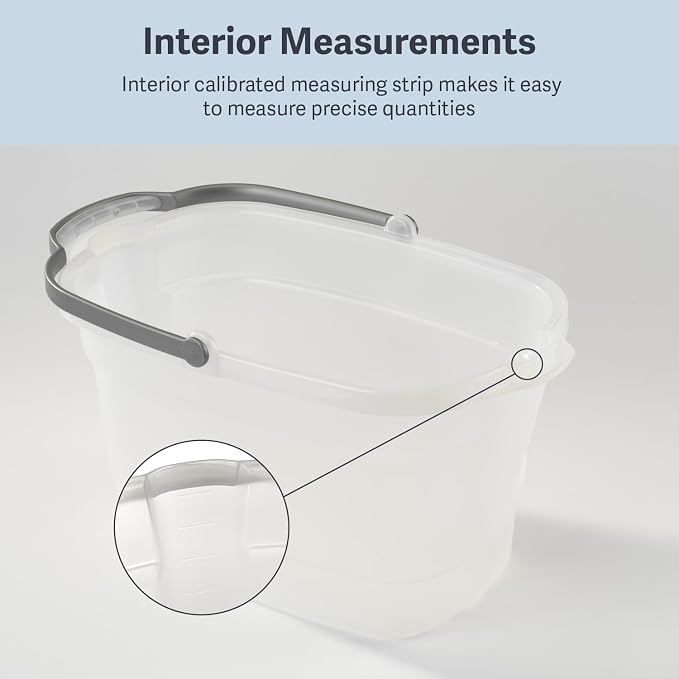 Casabella Cleaning Bucket Rectangular - Image 5