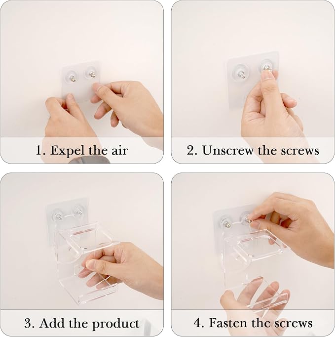 Electric Toothbrush Holder Wall Mounted, Electric Toothbrush Cord Organizer - Image 4
