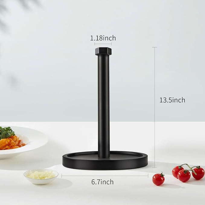 Paper Towel Holder Countertop, Stainless Steel Paper Towel Holder - Image 3