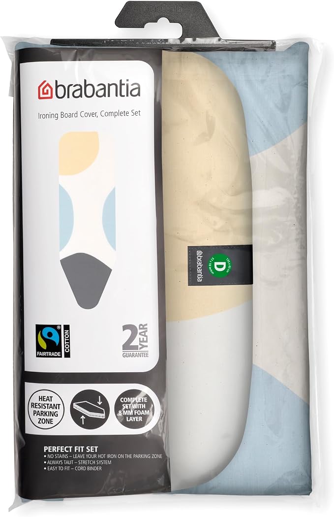 Brabantia Replacement Ironing Board Cover | All-in-One Set | Fits Premium Board - Image 2