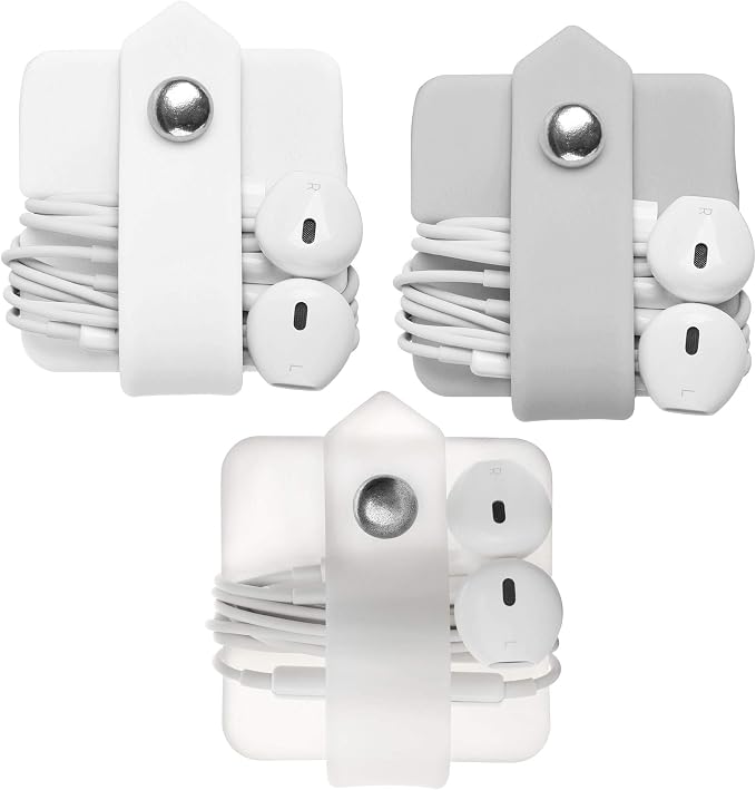 Cord Organizer Earbuds Holder Earphone Wrap Earphones Organizer Headset - Image 4